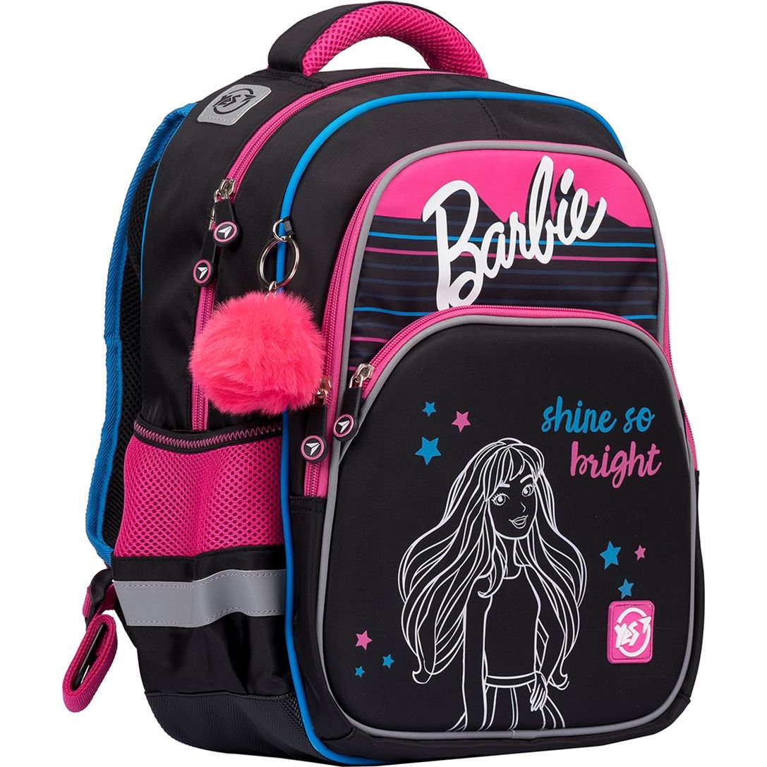 Рюкзак Yes S-40 Barbie, черный с малиновым (558792) - фото 2