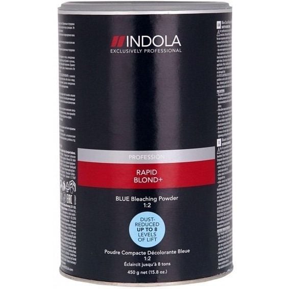 Белая пудра для обесцвечивания волос Indola Rapid Blond+, 450 г (1895299) - фото 1