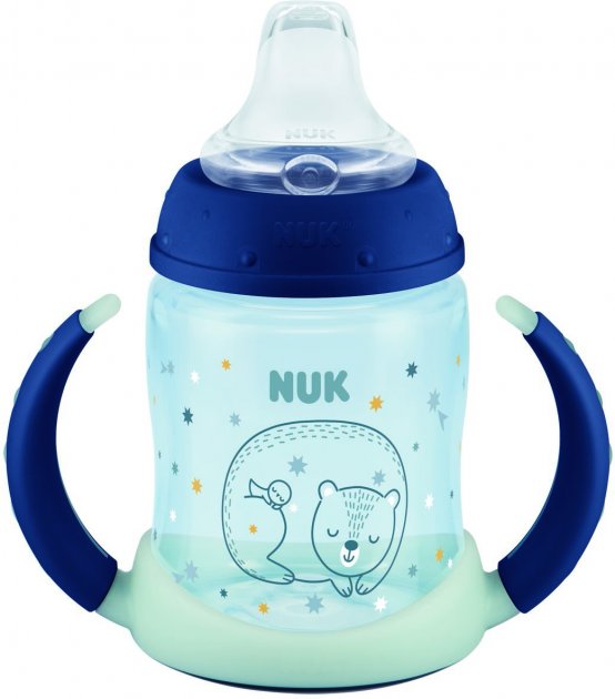 Пляшечка NUK First Choice Ведмедик, 150 мл, синій (3952375) - фото 2