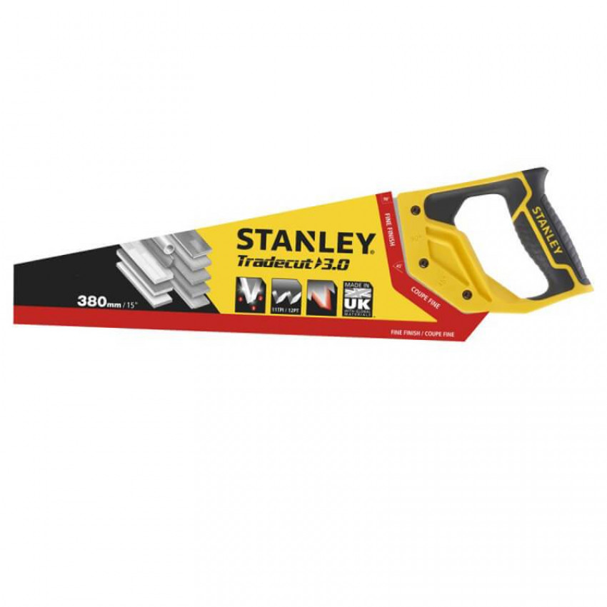 Ножовка для дерева Stanley Tradecut 11TPI 380 мм (STHT20349-1) - фото 2