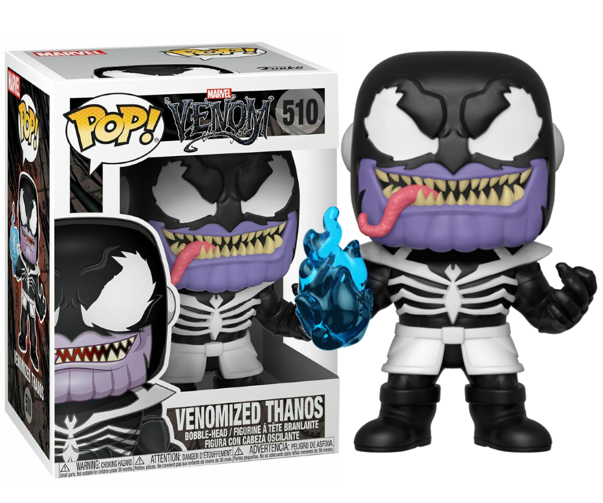 Фігурка Funko Pop Фанко Поп Marvel Venom Venomized  Thanos Танос веномізований Віднем 10 см V Т 510 - фото 2