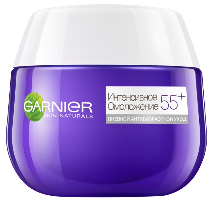 Дневной крем против глубоких морщин Garnier Skin Naturals Интенсивное омоложение 55+, для всех типов кожи, 50 мл (C4935800) - фото 1