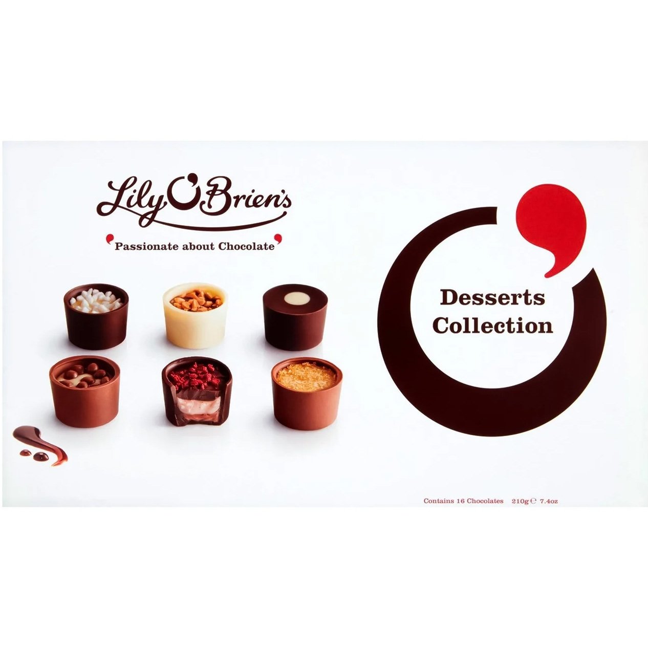 Конфеты шоколадные Lily O'brien's Desserts Collection 210 г - фото 1