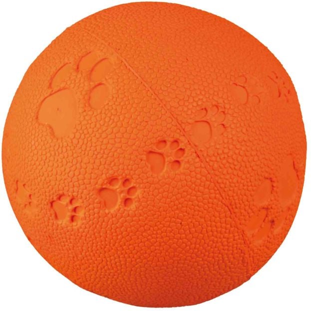 Игрушка Trixie для собак мяч с пищалкой, 6 см (34861) - фото 1
