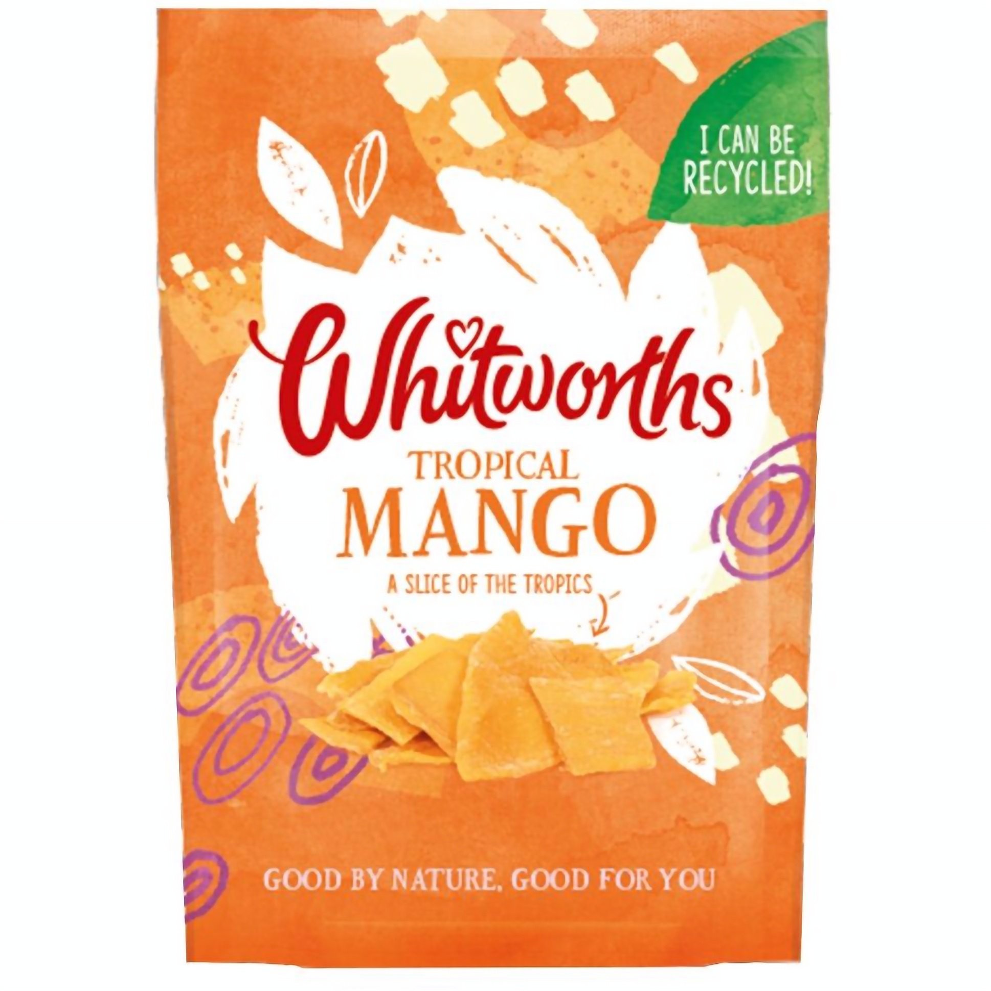 Сушені шматочки манго Whitworths 60 г - фото 1