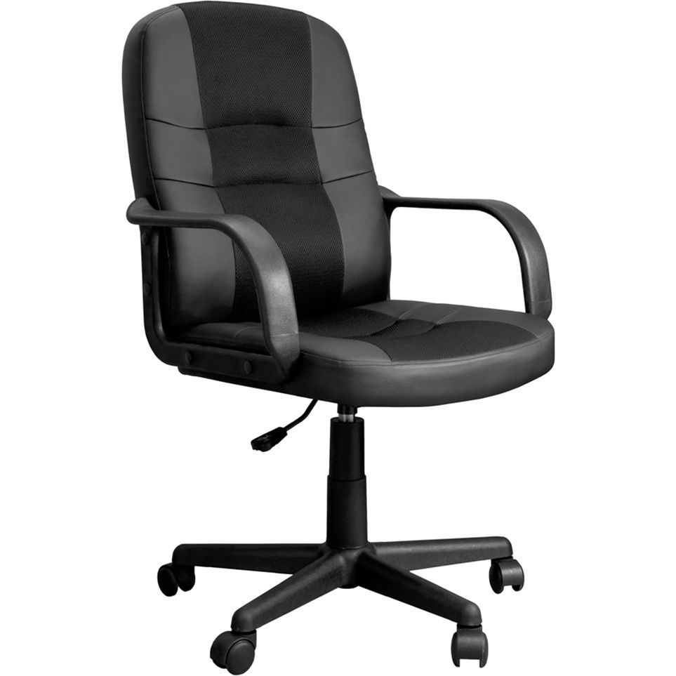 Крісло офісне Richman Крафт Пластик Піастра чорний (RCM-1056) - фото 1