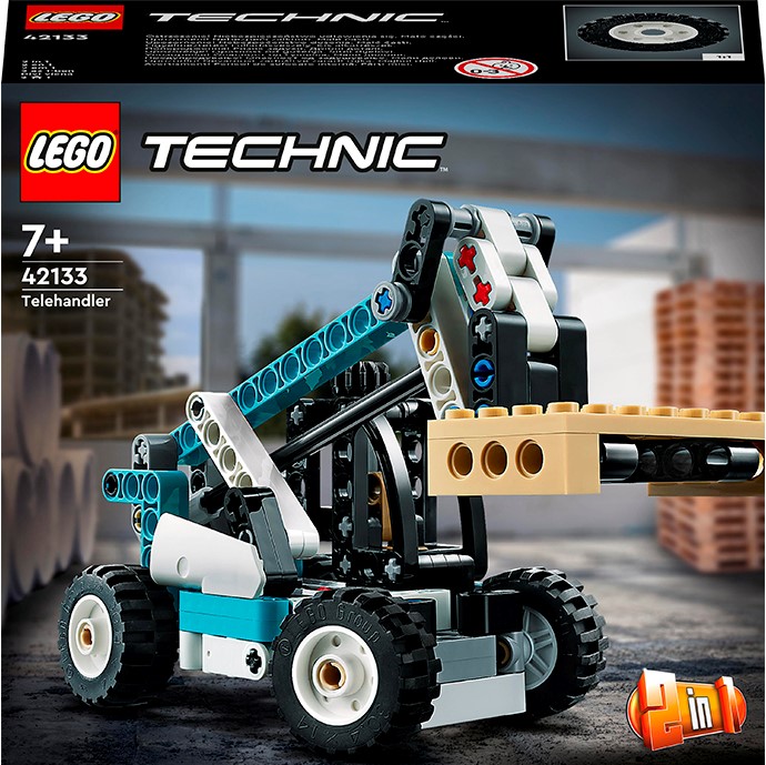 Конструктор LEGO Technic Телескопический погрузчик, 143 детали (42133) - фото 1