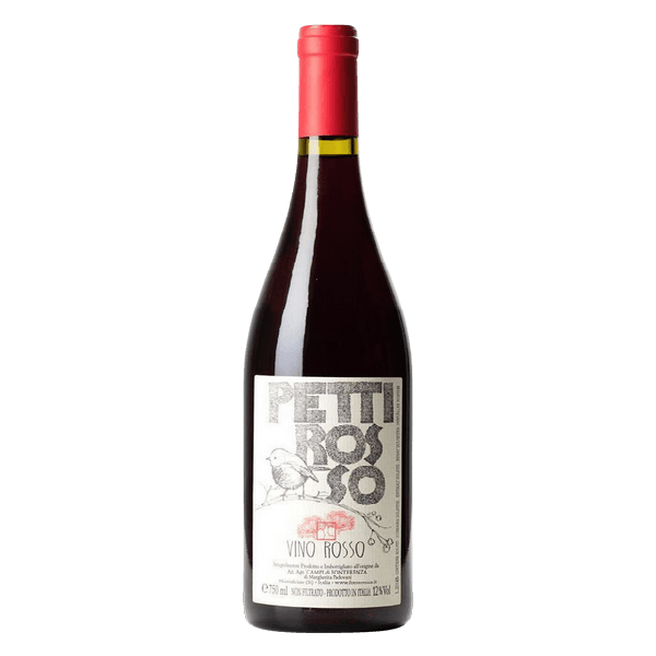 Вино Fonterenza Pettirosso Vino Rosso Sangiovese, красное, сухое, 12,3%, 0,75 л - фото 1
