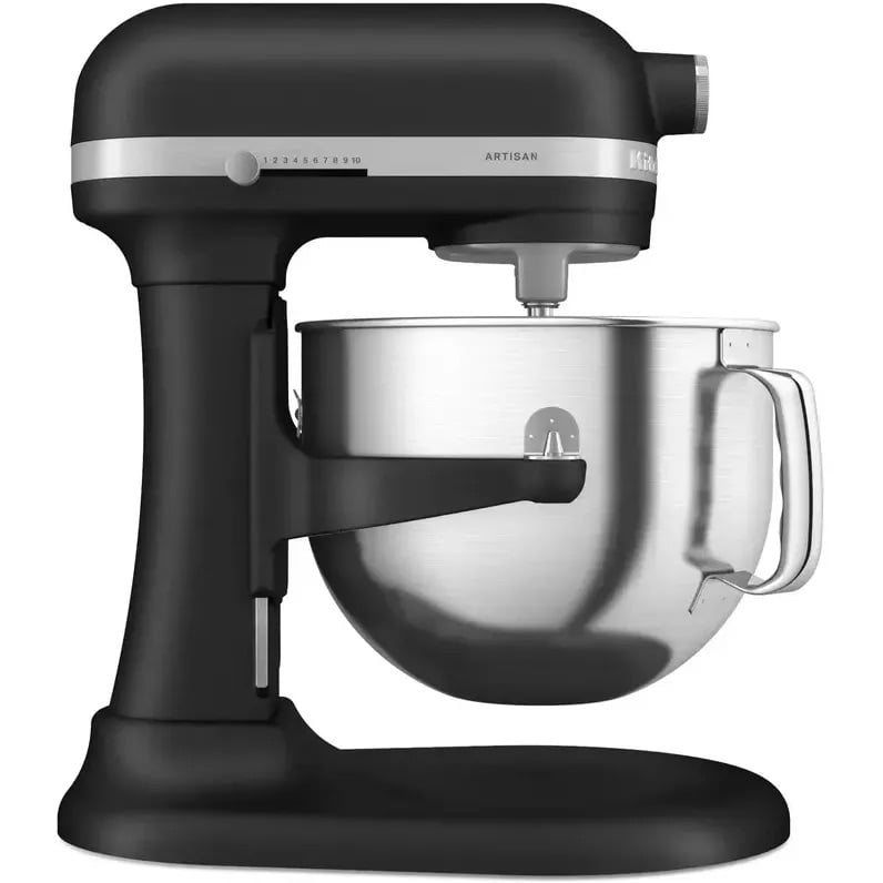 Планетарний міксер KitchenAid Artisan з підйомною чашею 6.6 л чавун (5KSM70SHXEBK) - фото 1