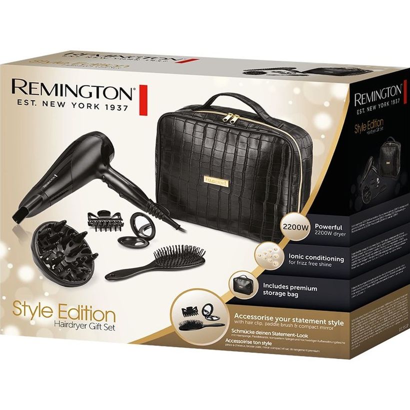 Фен Remington Style Edition D3195GP чорний - фото 9