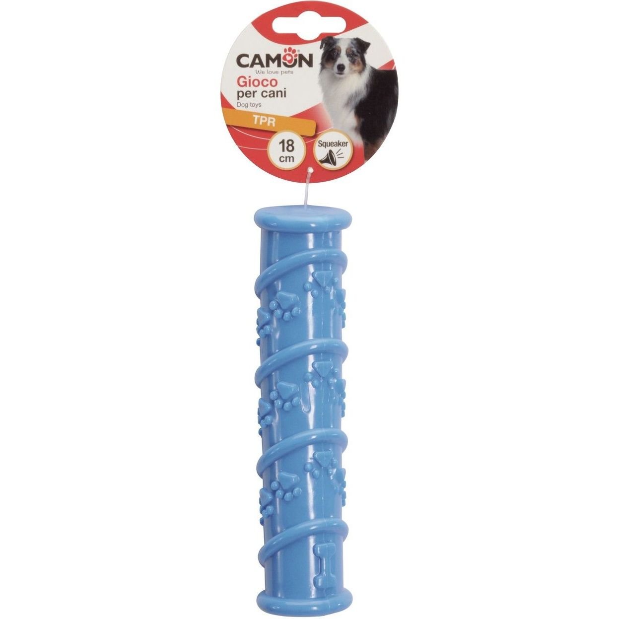 Іграшка для собак Camon Циліндр, термопластична гума, 18 см, в асортименті - фото 3