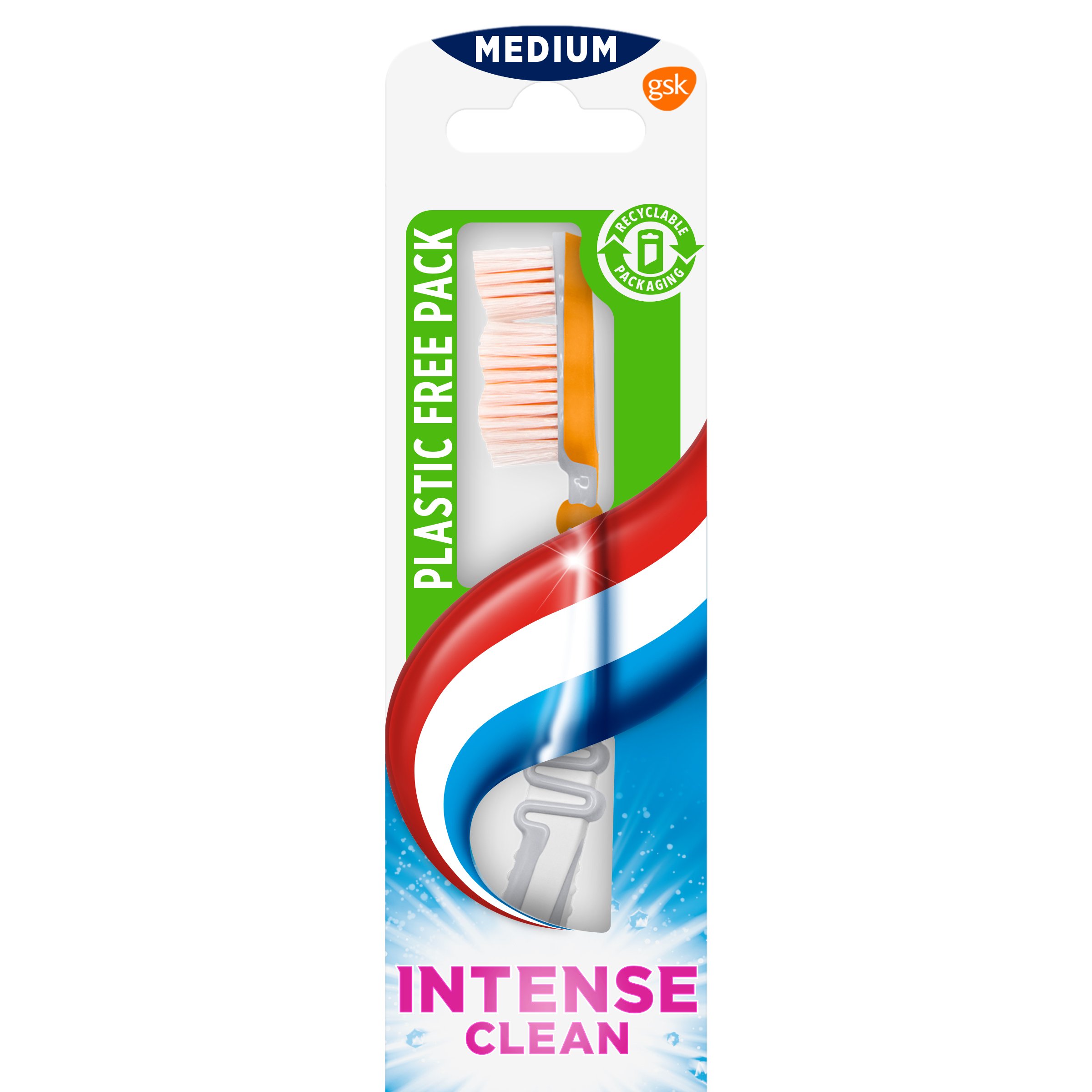 Зубная щетка Aquafresh Intense Clean, средняя - фото 4