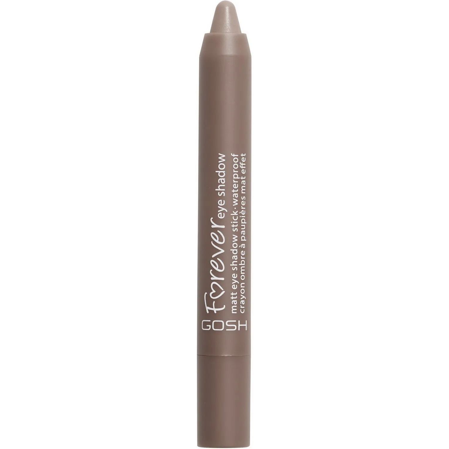 Тени-карандаш для век Gosh Forever Eye Shadow водостойкие тон 10 (Twisted Brown) 1.5 г - фото 1