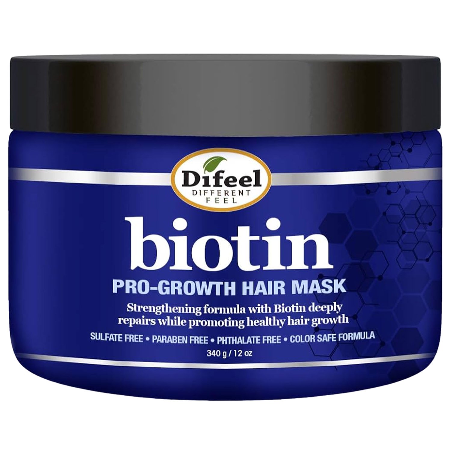 Маска для волосся Difeel Pro-Growth Biotin Hair Mask, 340 г - фото 1