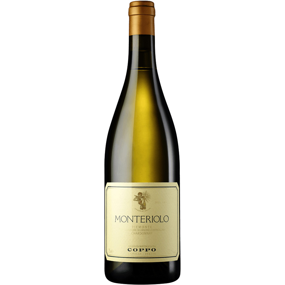 Вино Coppo Monteriolo Chardonnay Piemonte DOC 2018 белое сухое 0.75 л - фото 1