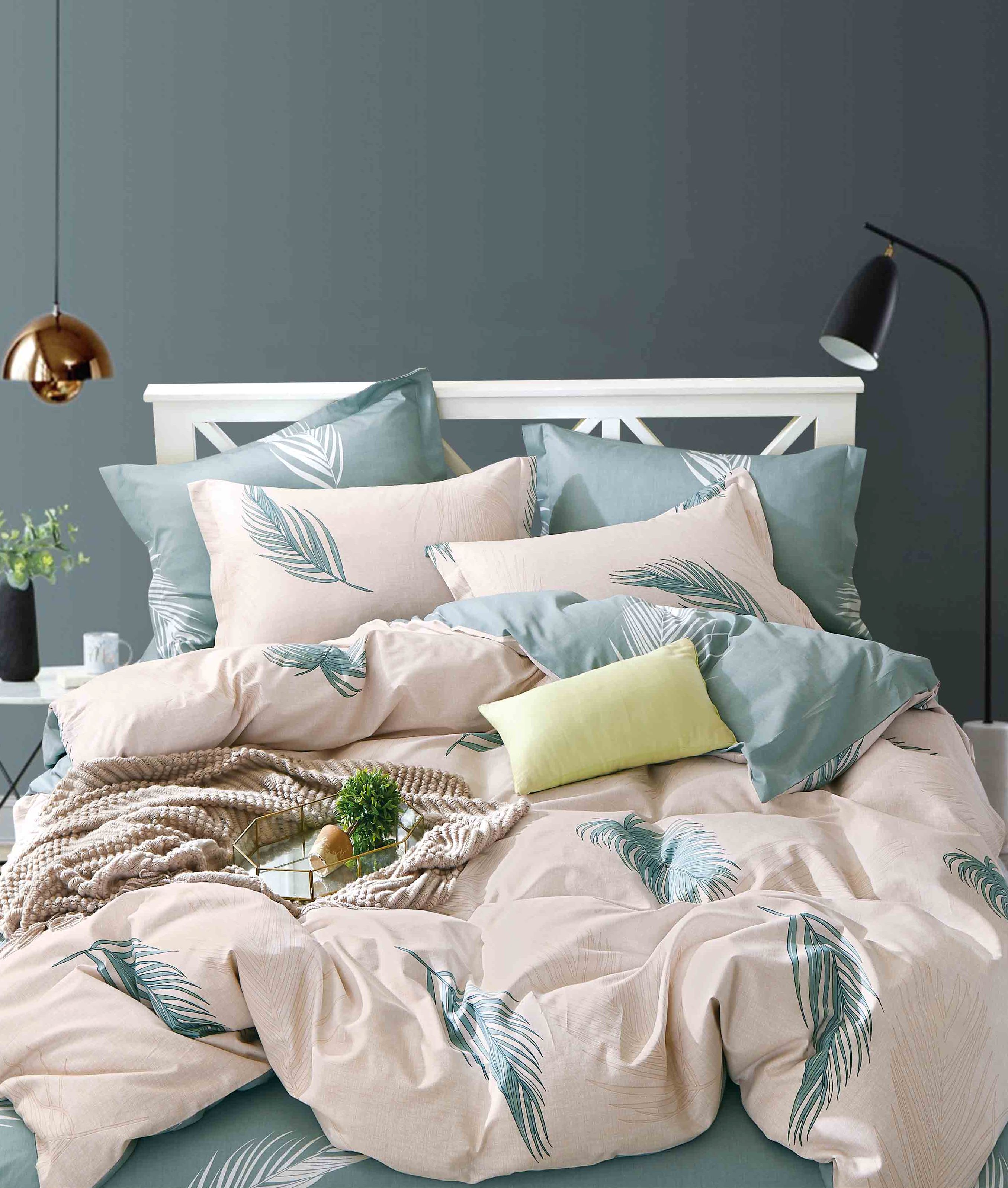 Комплект постельного белья Ecotton, твил-сатин, двуспальный, 210х175 см (22257) - фото 1