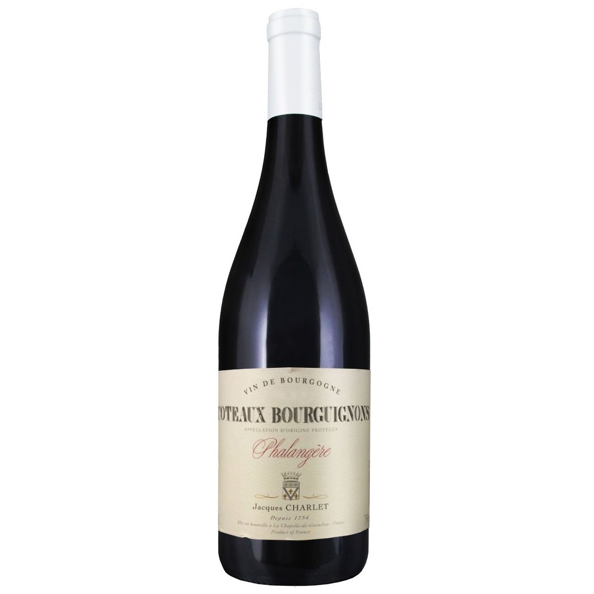 Вино Loron&Fils Jacques Charlet Coteaux Bourguignons Rouge, красное, сухое, 12,5%, 0,75 л (8000015793375) - фото 1
