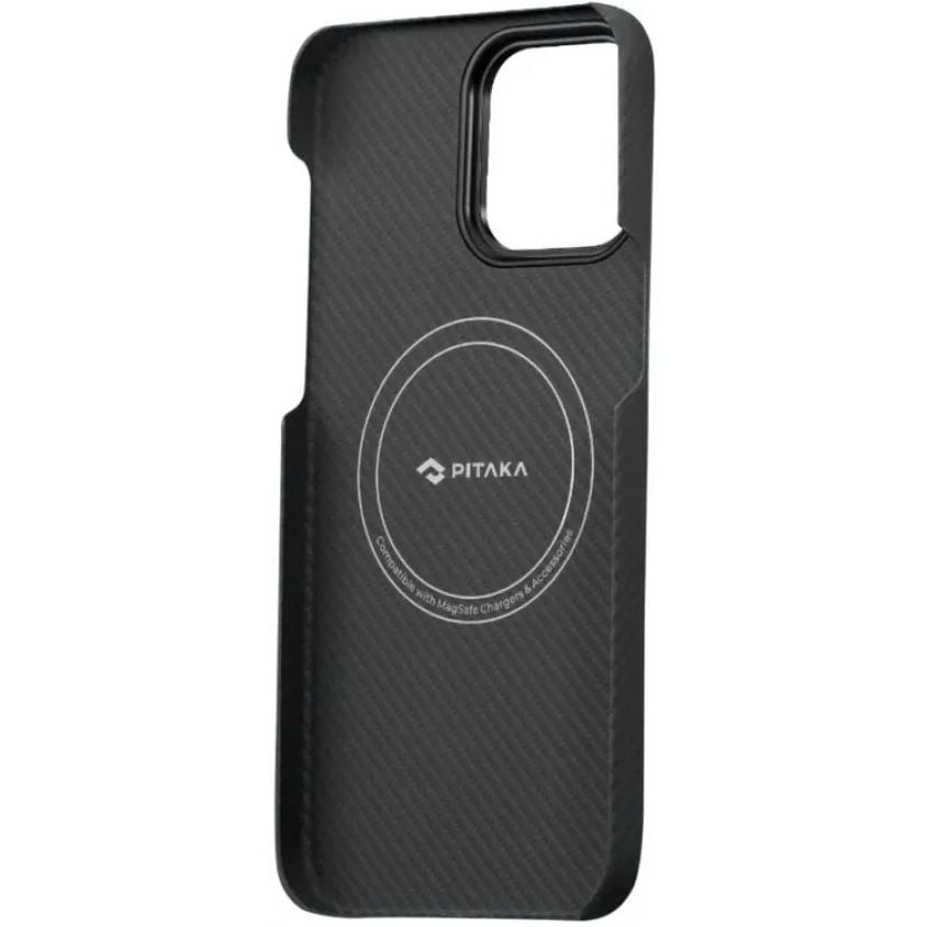 Чохол-накладка Pitaka MagEZ Case 3 Twill 600D Black/Grey для iPhone 14 Pro - фото 3