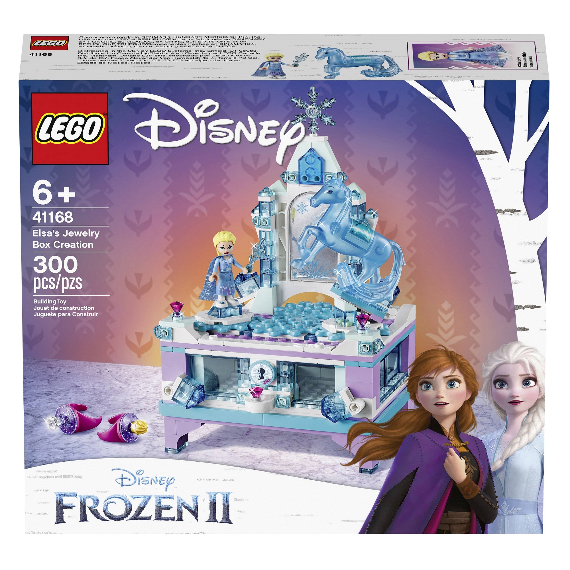 Конструктор LEGO Disney Princess Шкатулка Эльзы, 300 деталей (41168) - фото 1