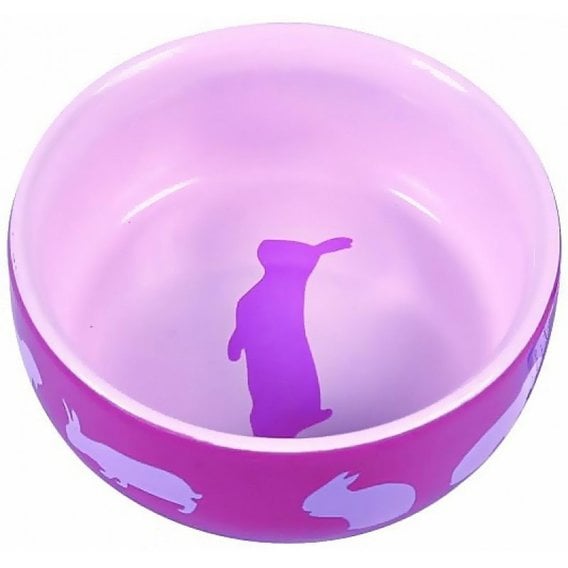 Миска для кролика Trixie керамическая, 0,25 л / 11 см, в ассортименте (60733) - фото 2