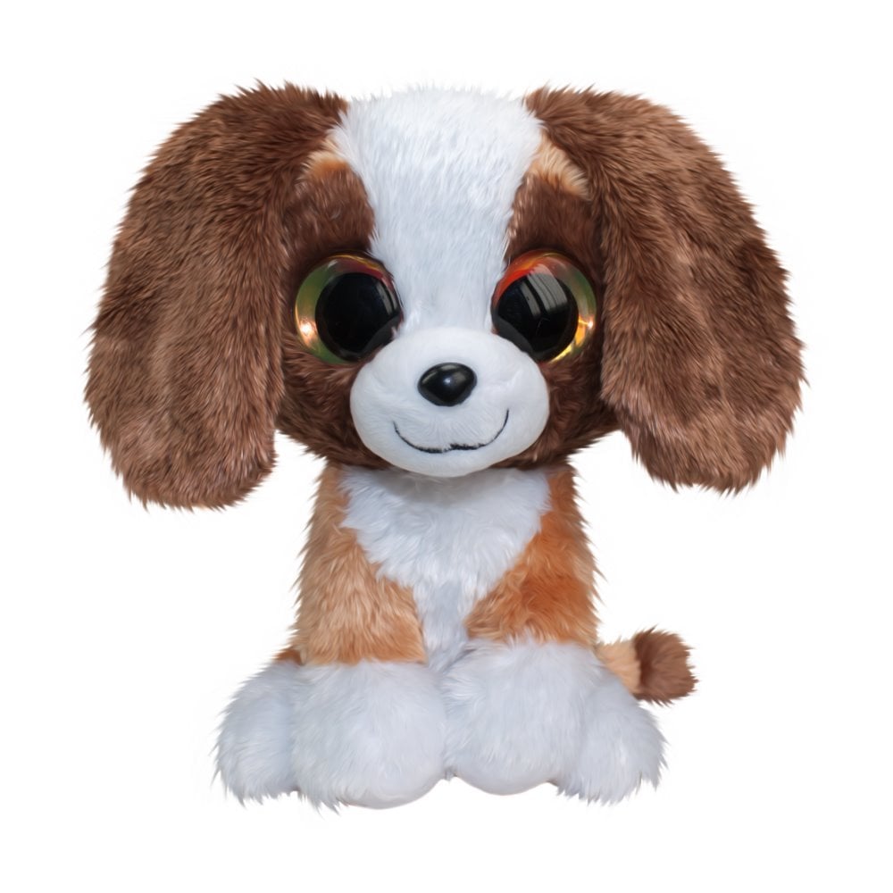 М'яка іграшка Lumo Stars Собака Wuff, 15 см, коричневий (54996) - фото 1