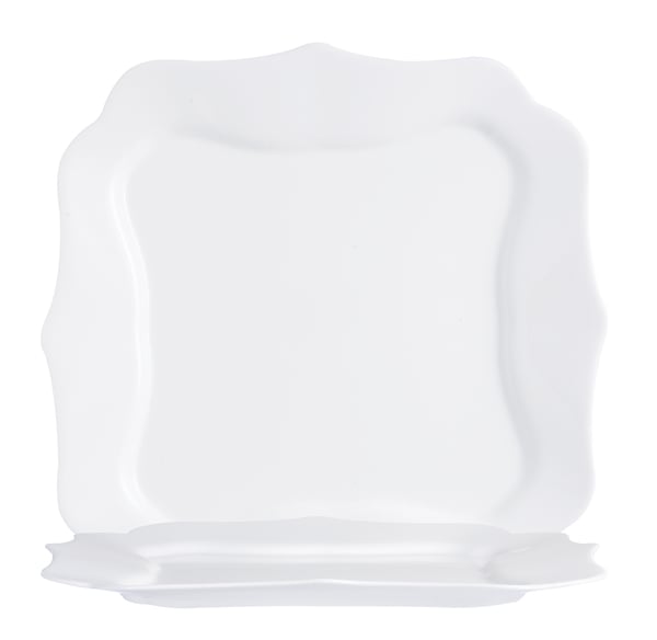 Тарілка обідня Luminarc Authentic White, 26х26 см (6190654) - фото 2