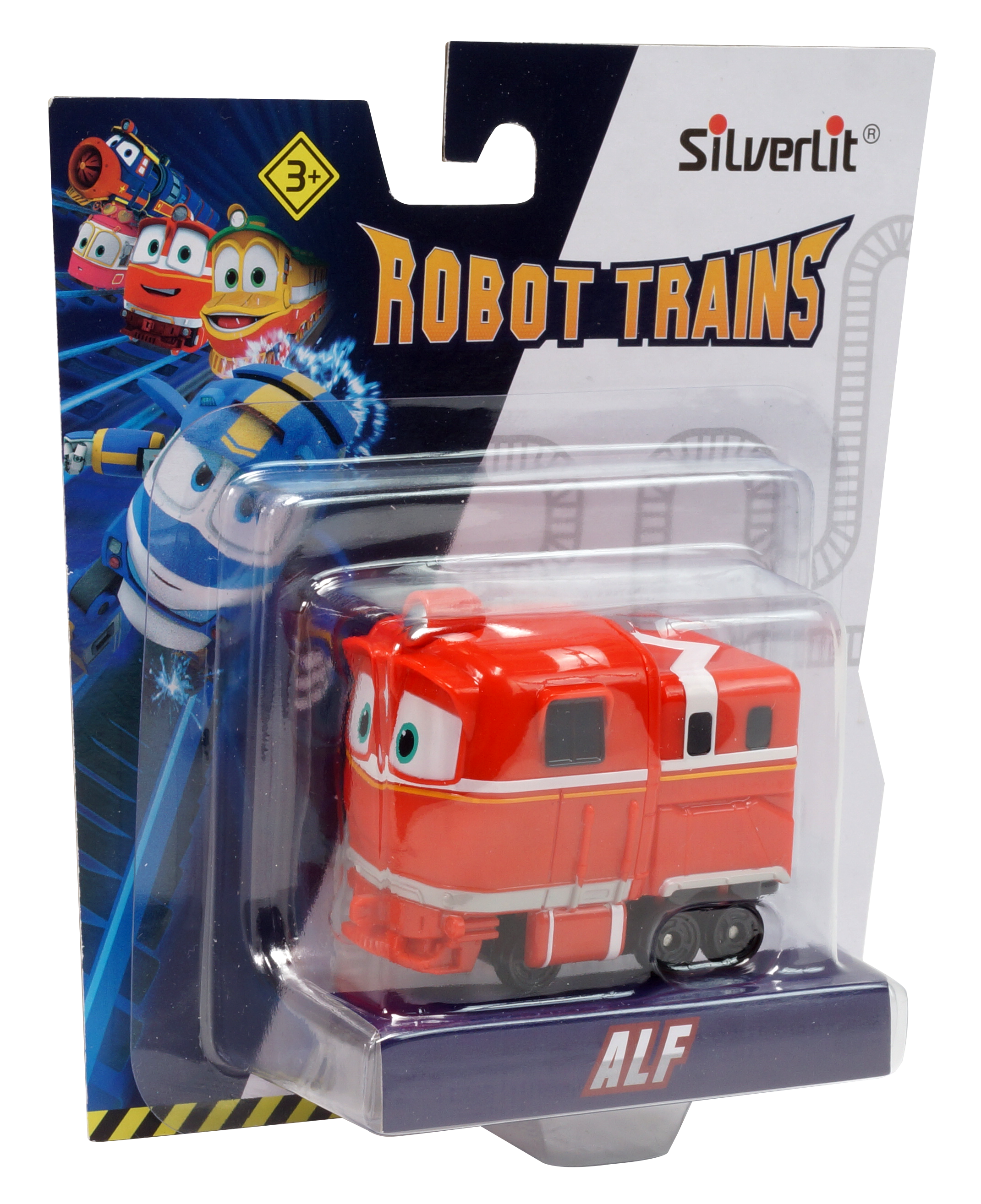 Паровозик Silverlit Robot Trains Альф, 6 см (80156) - фото 4