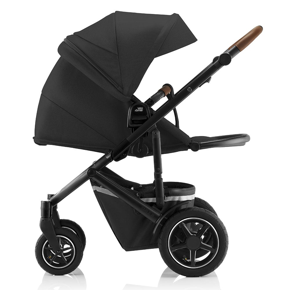 Прогулочная коляска Britax Romer SMILE III Space Black/Brown Handle, коричневая (2000034645) - фото 6