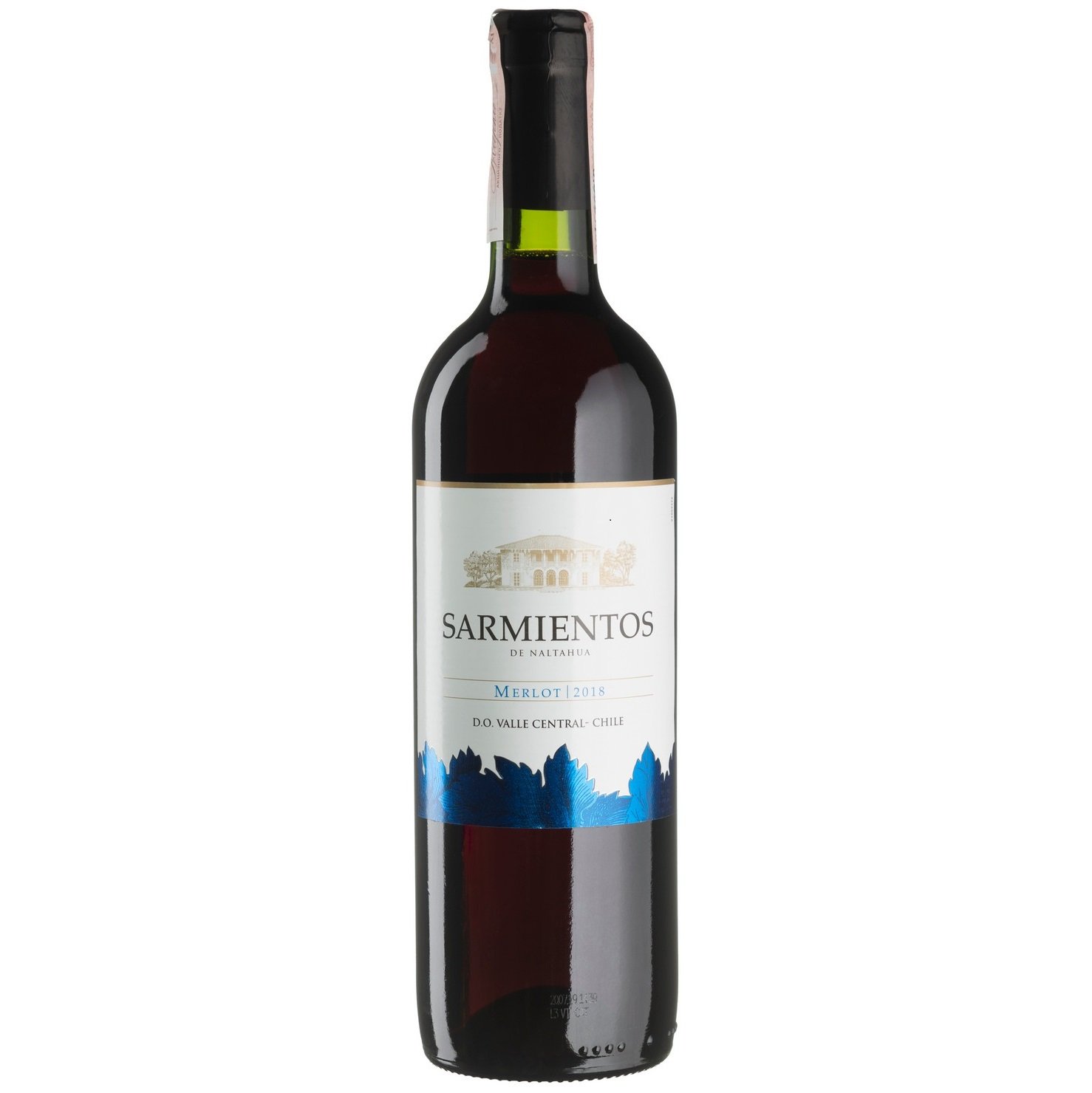 Вино Sarmientos de Tarapaca Merlot, красное, сухое, 13%, 0,75 л (1911) - фото 1