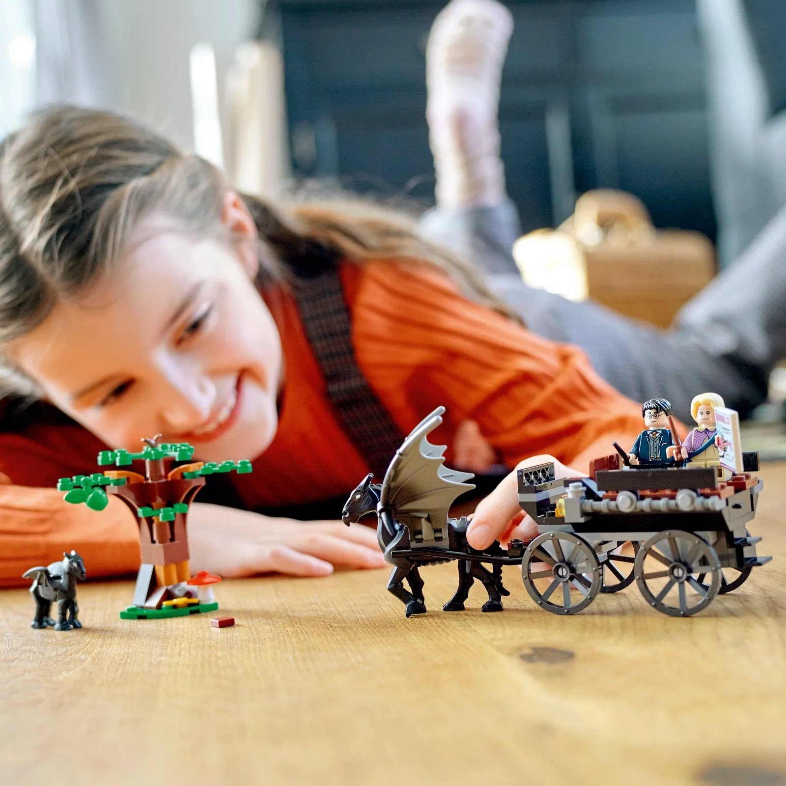 Конструктор LEGO Harry Potter Карета Хогвартсу та Фестрали, 121 деталей (76400) - фото 9