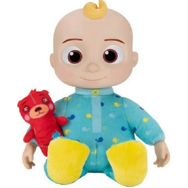 М'яка іграшка CoComelon Roto Plush Bedtime JJ Doll Джей Джей зі звуком, 30 см (CMW0016) - фото 1