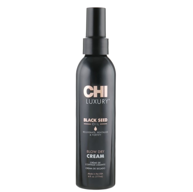 Фото - Крем і лосьйон CHI Розгладжуючий крем для волосся з маслом чорного кмину  Luxury Black See 