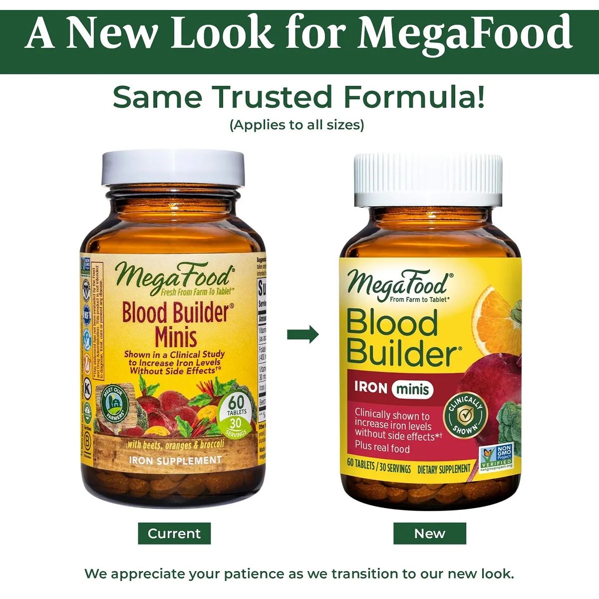 Будівельник крові MegaFood Blood Builder Minis 60 таблеток - фото 5