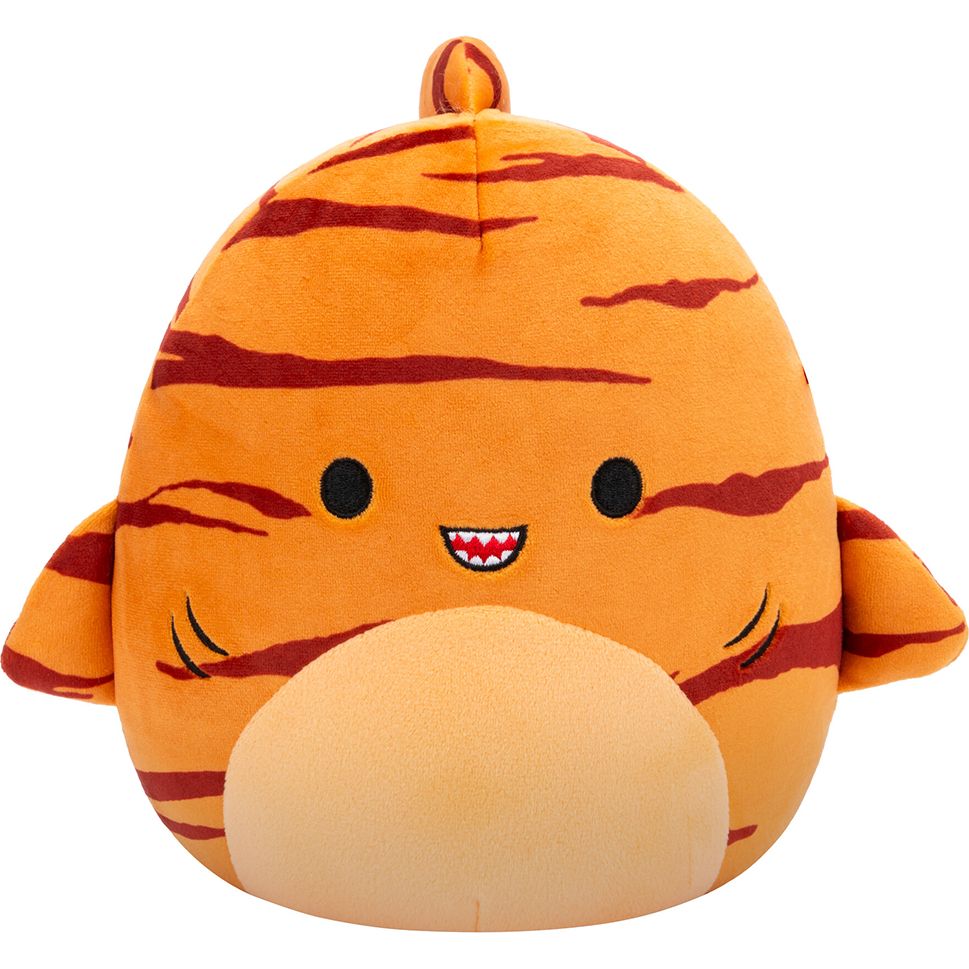 Мягкая игрушка Squishmallows Тигровая Акула Джаггер 19 см (SQCR06597) - фото 1