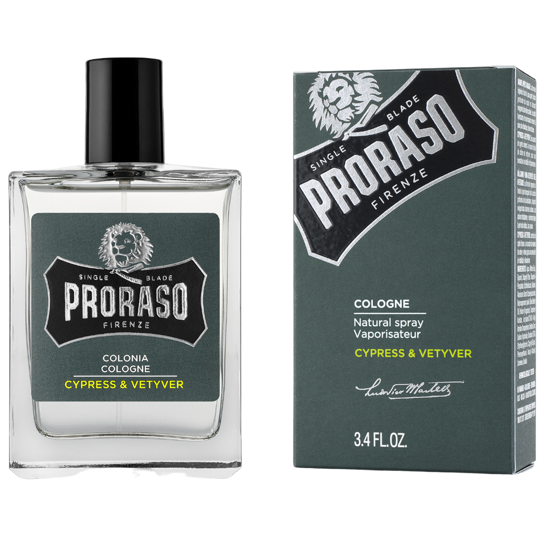 Одеколон Proraso Cypress&Vetyver Cologne man, 100 мл - фото 1