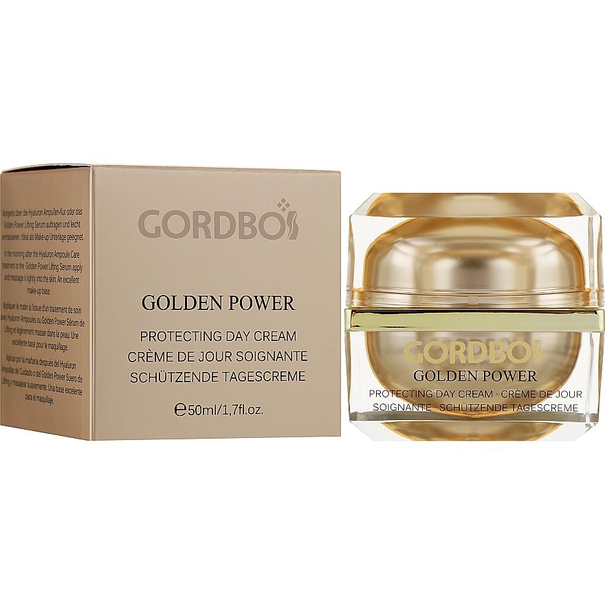 Денний крем для лица Gordbos Golden Power Protecting Day Cream, 50 мл - фото 1