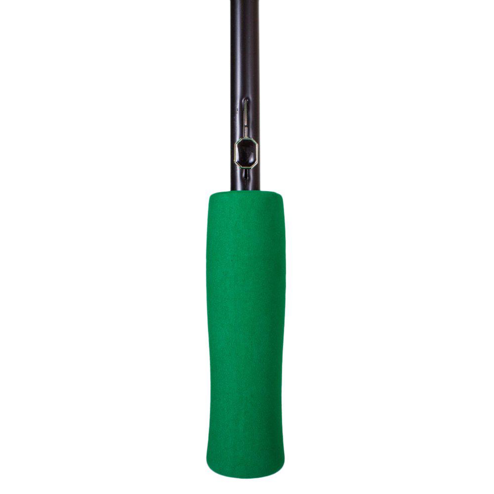 Женский зонт-трость полуавтомат Fare 110 см зеленый - фото 4