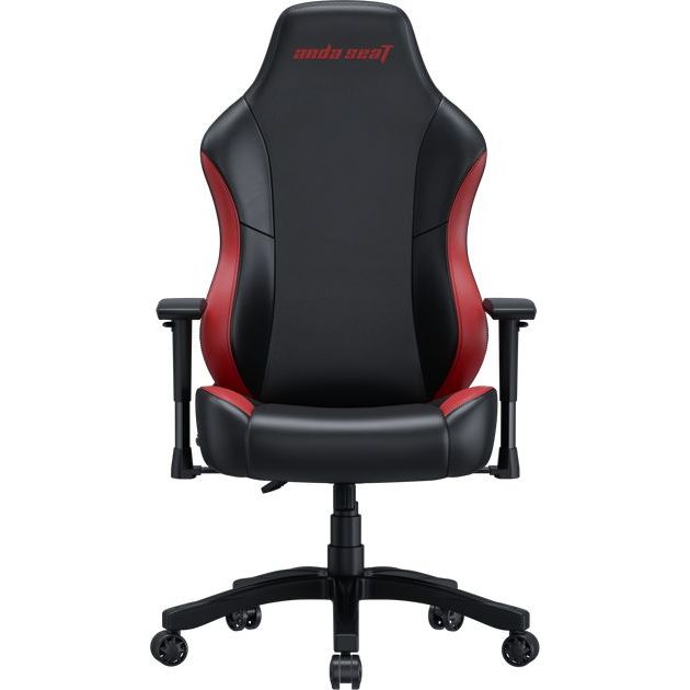 Кресло игровое Anda Seat Luna Color Size L Black/Red PVC - фото 4