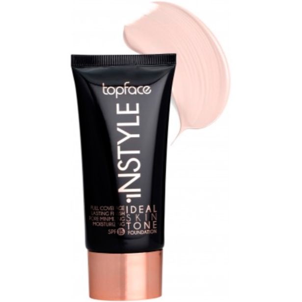 Тональный крем TopFace Instyle Ideal Skin Tone Foundation PT458 тон 01, 30 мл - фото 2