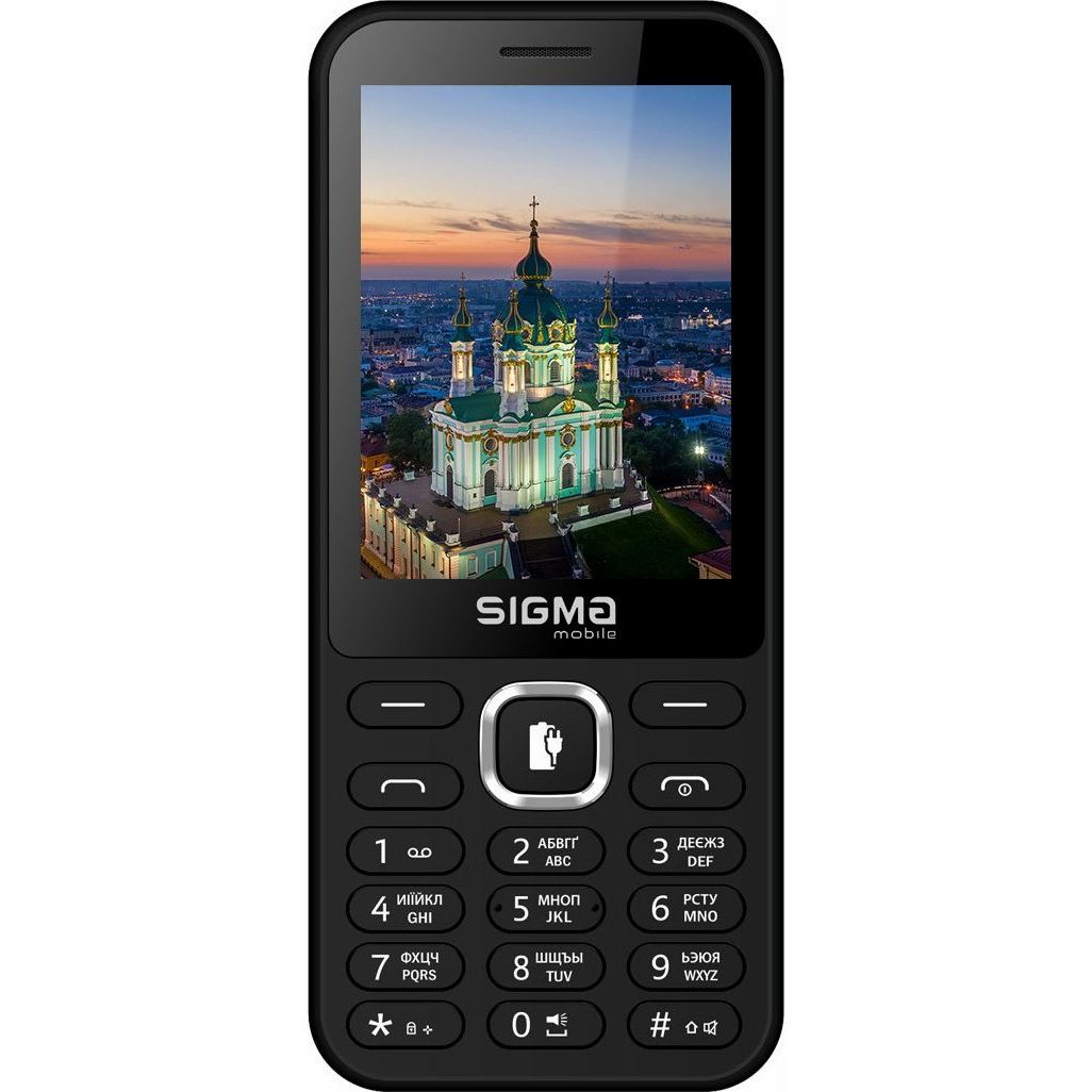 Мобільний телефон Sigma Mobile X-style 31 TYPE-C Power Black (UA UCRF) - фото 1