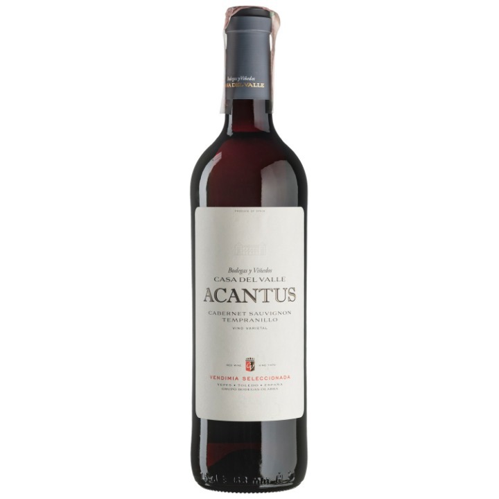 Вино Bodegas Olarra Acantus Tinto, червоне, сухе, 12,5%, 0,75 л (5141) - фото 1