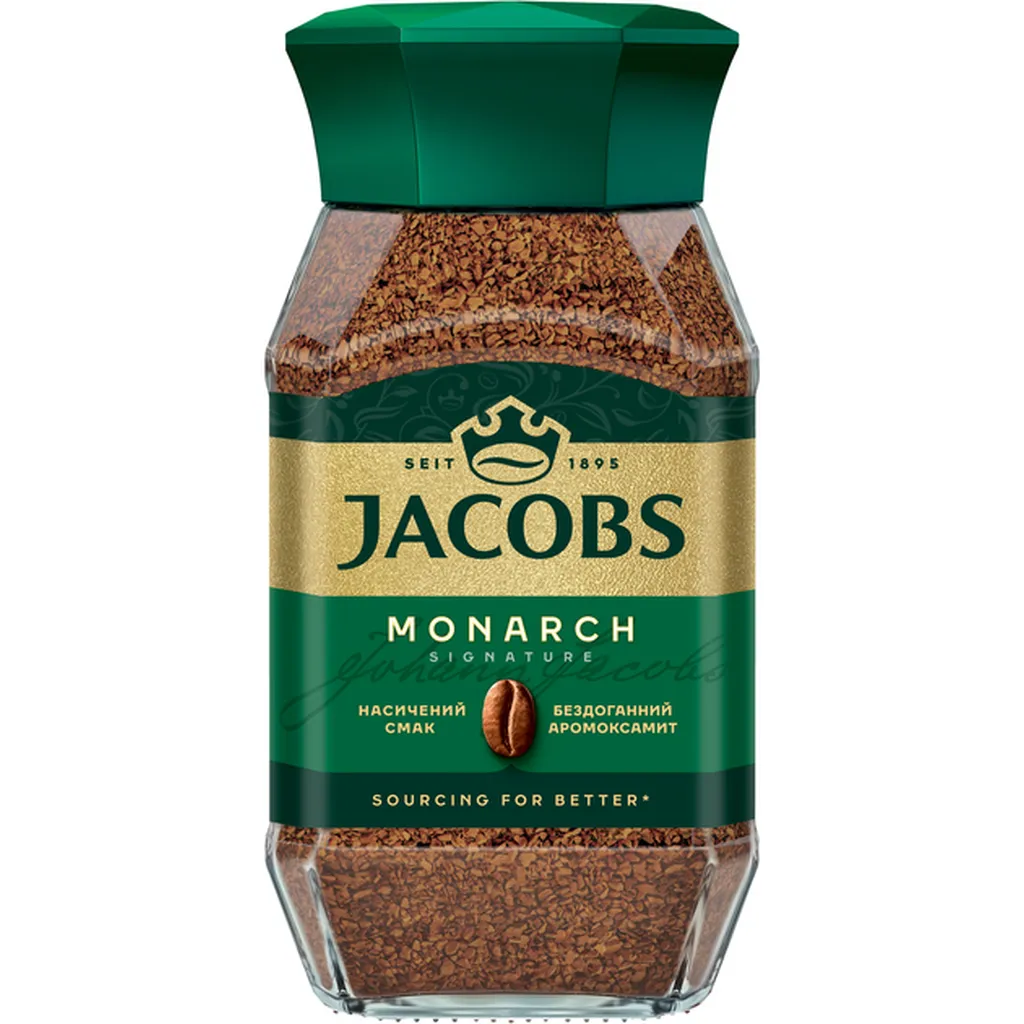 Кава розчинна Jacobs Monarch, 95 г (579161)