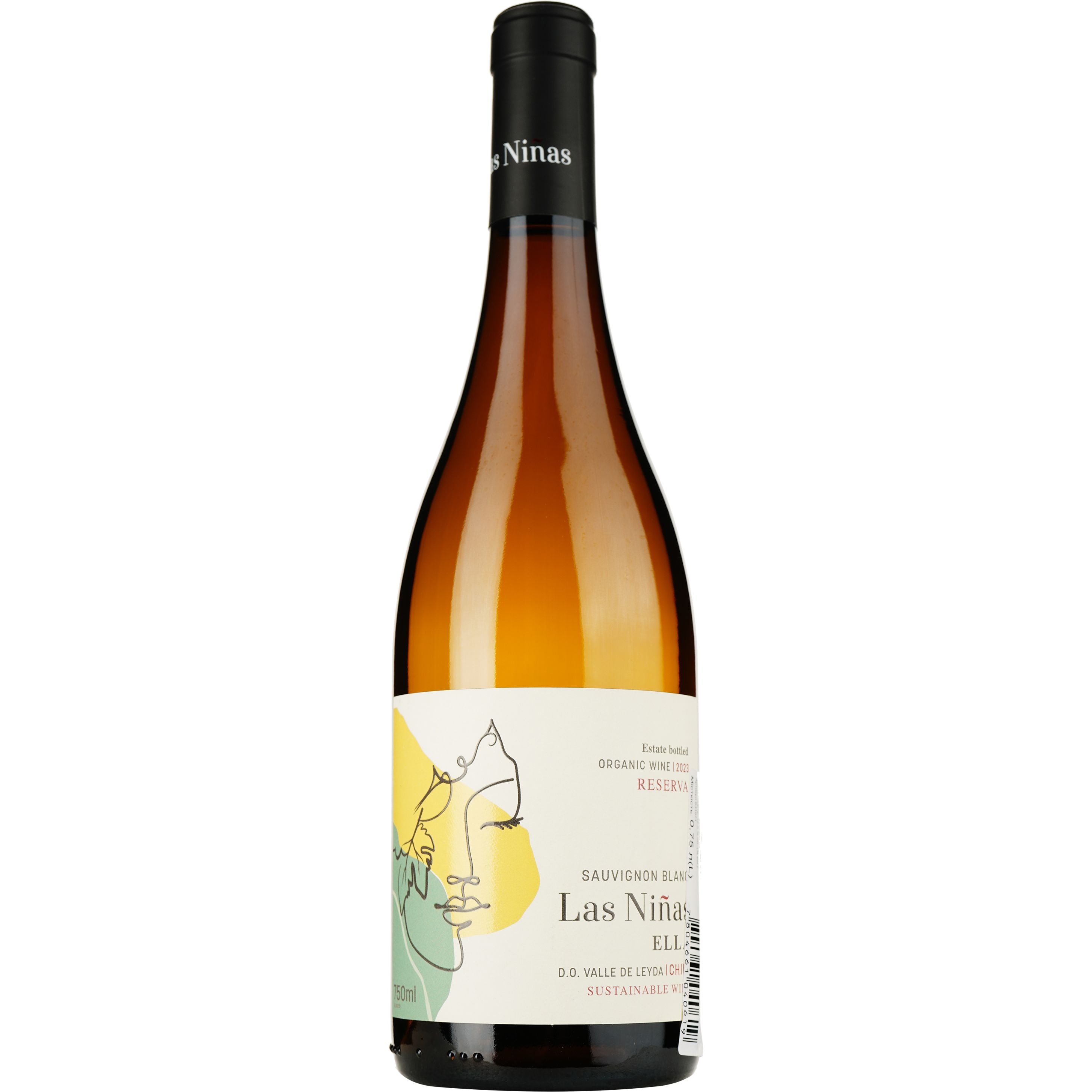 Вино Las Ninas Ella Reserva Sauvignon Blanc DO Leyda 2023 белое сухое 0.75 л - фото 1