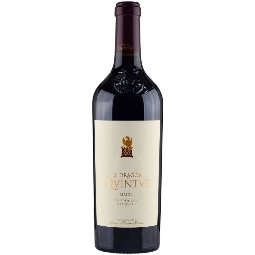 Вино Le Dragon de Quintus Saint-Emilion GC AOC 2015 красное сухое 0.375 л - фото 1