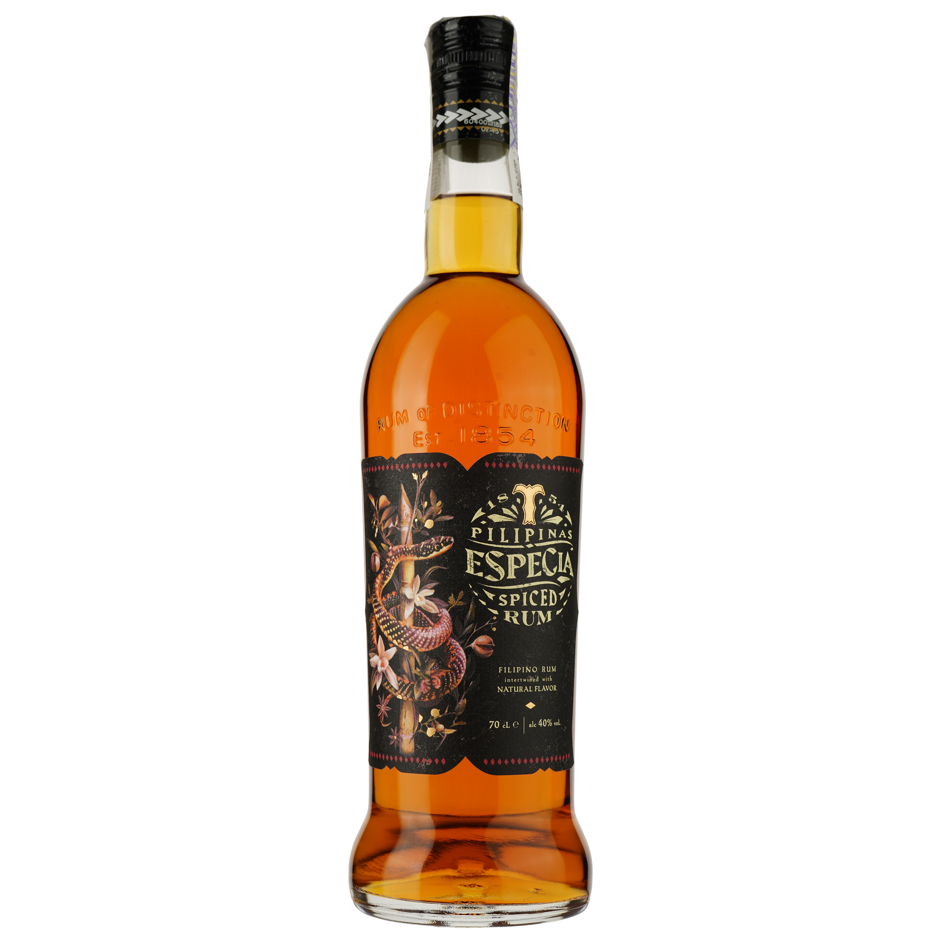 Ром Tanduay Especia Spiced Rum 40% 0.7 л - фото 1