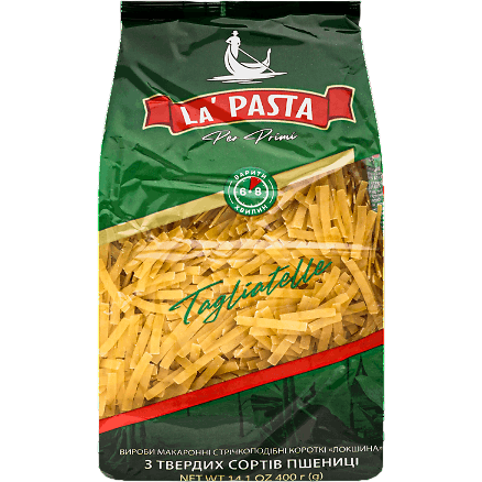 Макаронные изделия La Pasta тальятелле, 400 г (891705) - фото 1