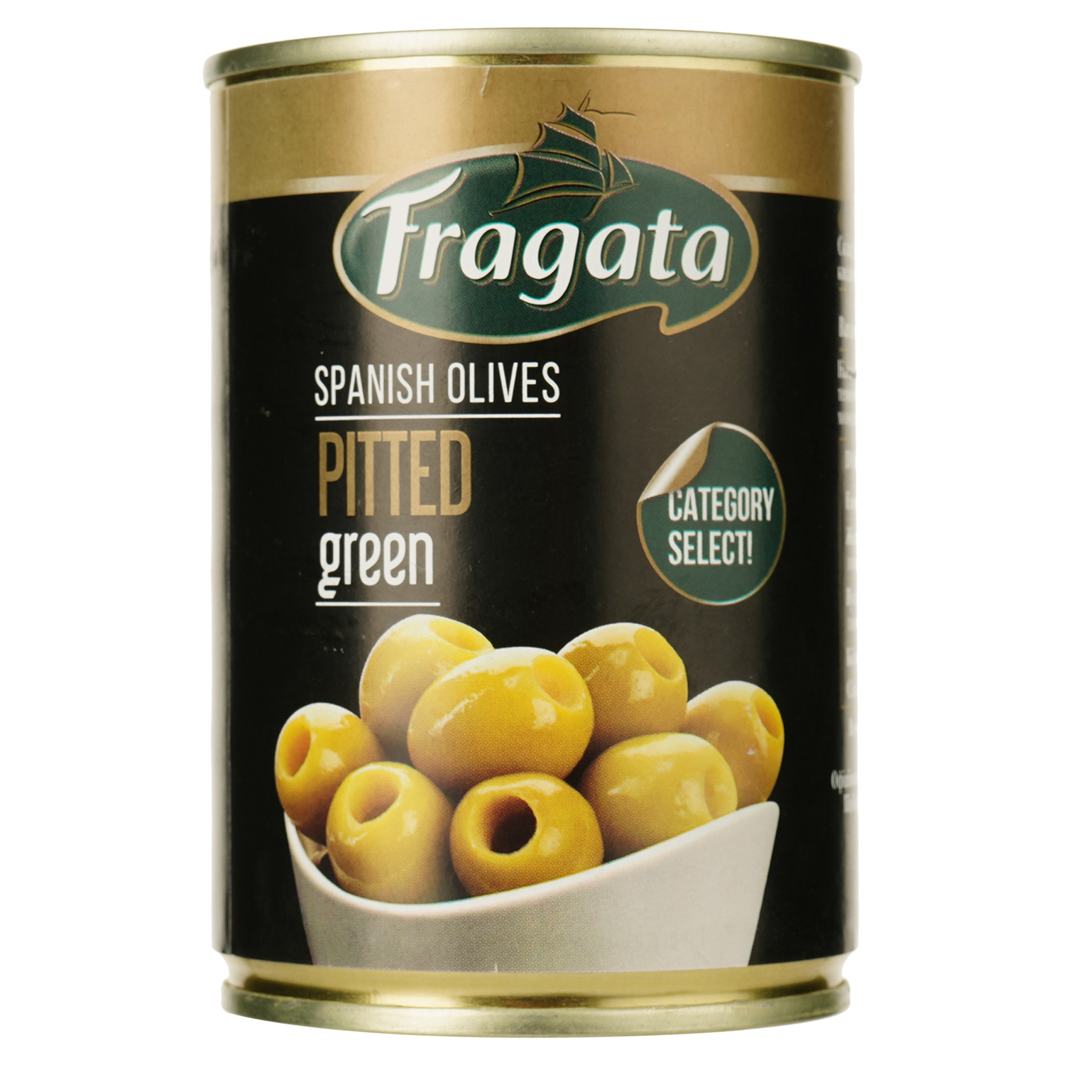 Оливки Fragata зелені без кісточки 280 г - фото 1