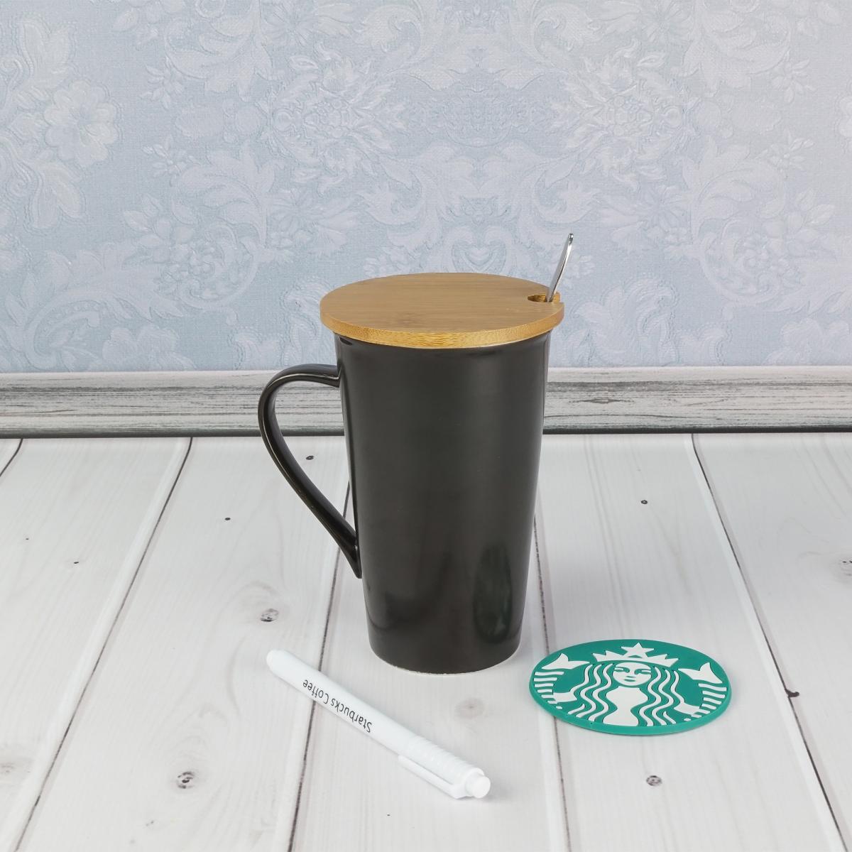 Чашка з кришкою Supretto Starbucks Memo, 500 мл (5161) - фото 10