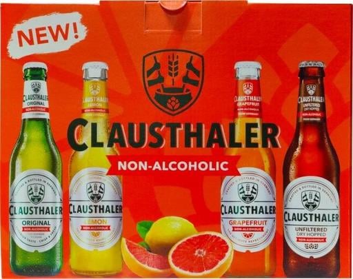 Набор безалкогольного пива Clausthaler, 1,65 л (5 шт. х 0.33 л) - фото 2