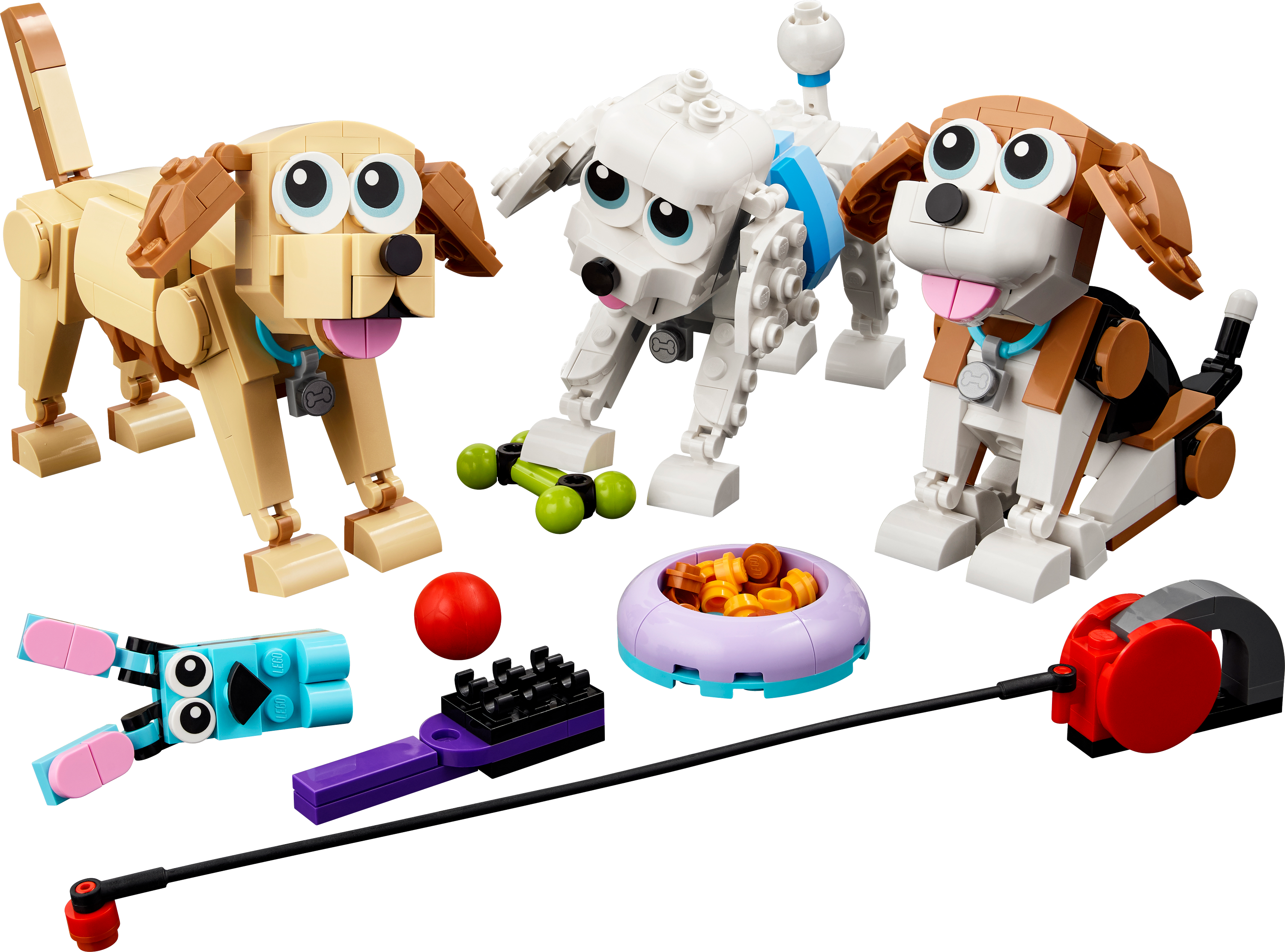 Конструктор LEGO Creator Милые собачки 3 в 1, 475 деталей (31137) - фото 2